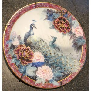 Vintage plate by Lily Chang Tranquility 1992 collectors